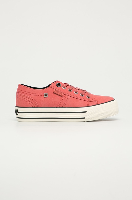 Big Star - Tenisky platforma červená GG274141