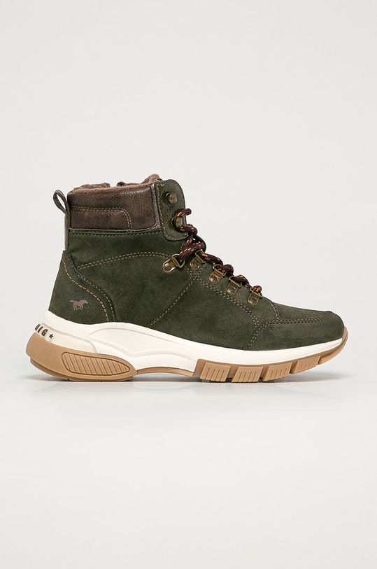 Mustang - Botine usor izolat verde 1367.502.77