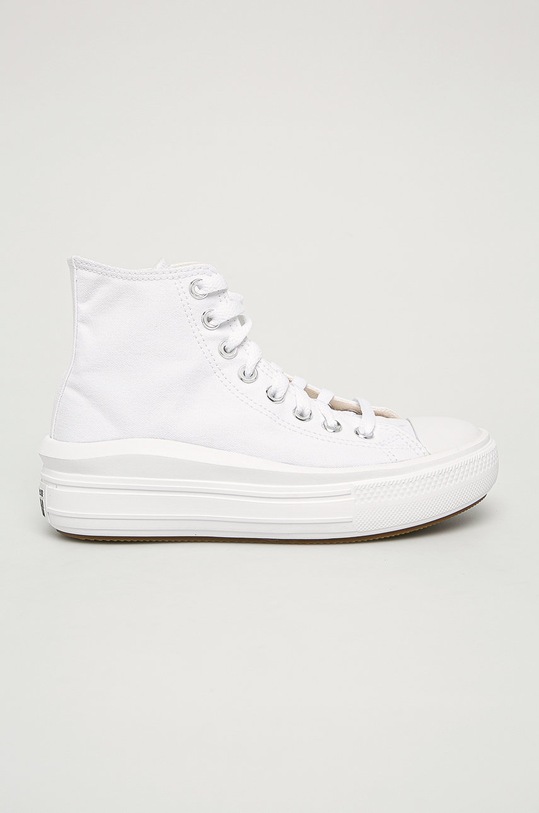Converse - Trampki Chuck Taylor All Star Move platforma biały 568498C