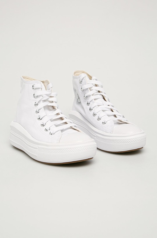 Converse - Trampki Chuck Taylor All Star Move 568498C biały SS22