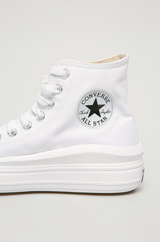 Obuwie Converse - Trampki Chuck Taylor All Star Move 568498C biały
