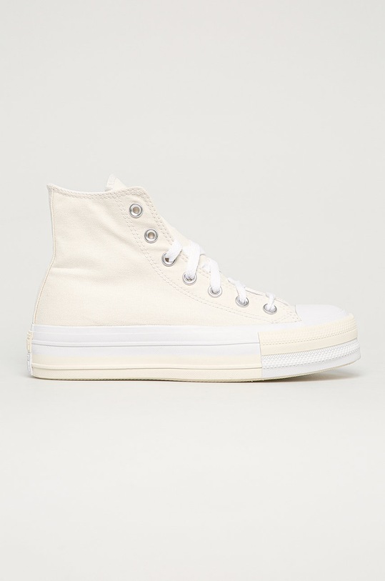 Converse - Tenisi platformă bej 568758C
