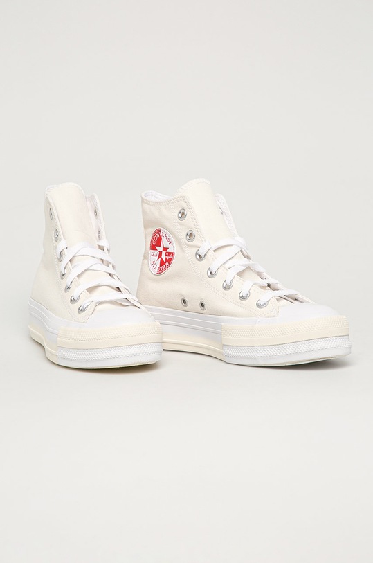 Converse - Tenisi 568758C bej AW20