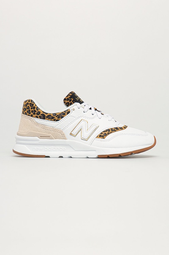 New Balance - Boty CW997HCJ přírodní kůže bílá CW997HCJ