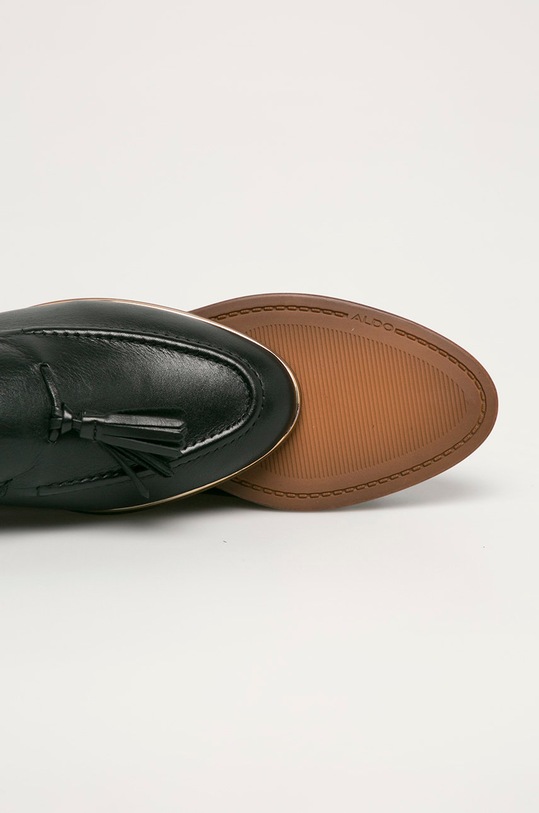 Boty Aldo - Kožené mokasíny Kedeliria 12651877.KEDELIRIA černá