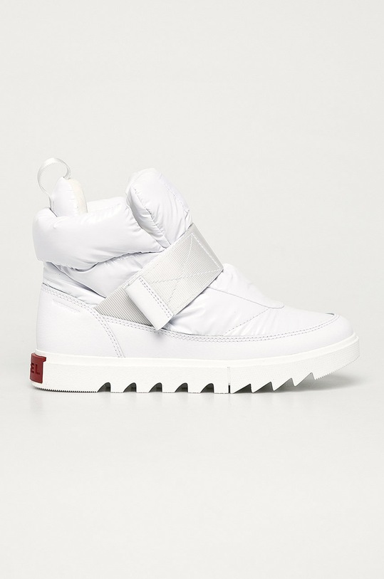 Sorel Sněhule Joan Of Arctic přírodní kůže bílá 1916391