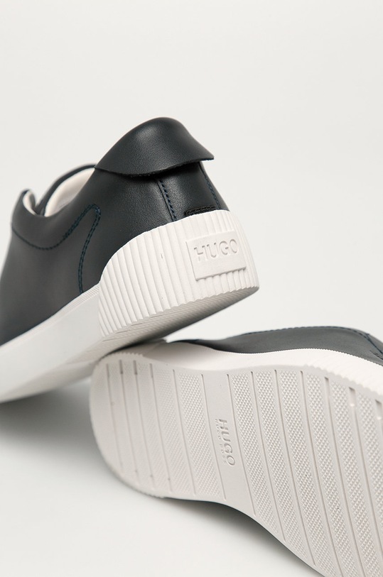 Obuwie HUGO - Buty skórzane 50435376 50435376 granatowy