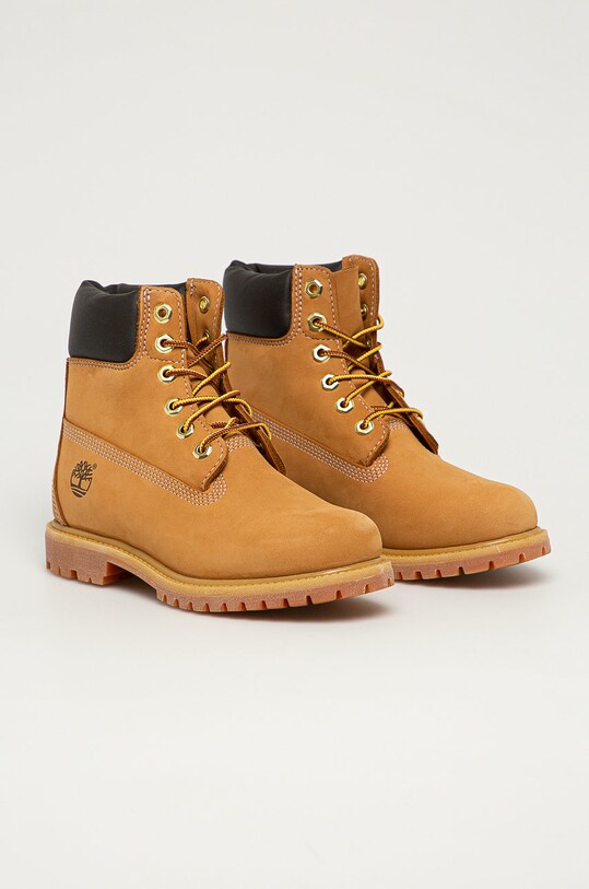 Timberland bocanci din piele întoarsă Premium 6 Premium 6 Inch Boot TB0103617131 maro AA00