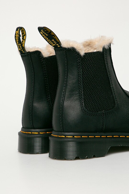 Încălțăminte Dr. Martens ghete Chelsea de piele 2976 Leonore DM21045001 negru