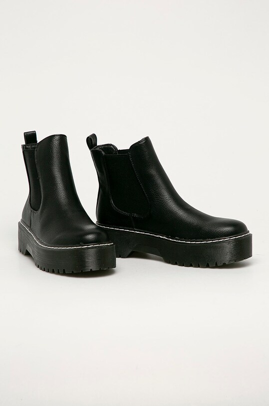 Tally Weijl - Cizme ABTMARCHEL negru AW20