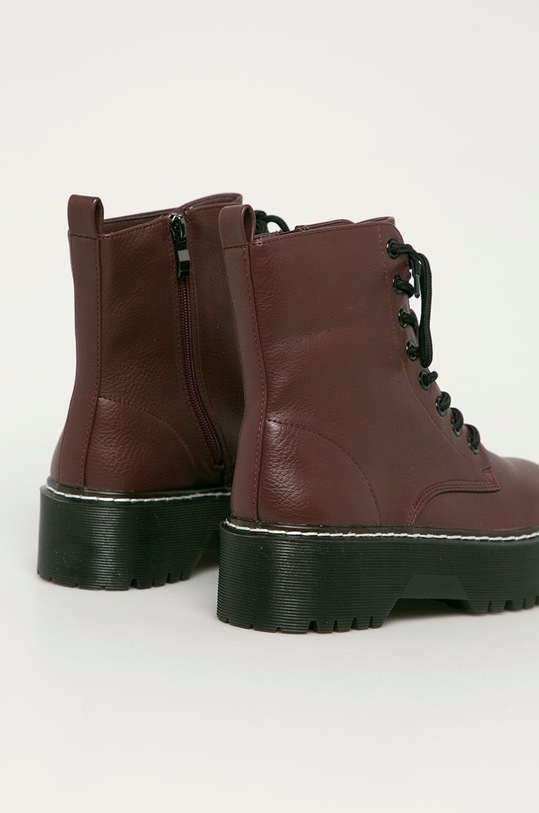 Tally Weijl - Bakancs burgundia ABTMARTA1