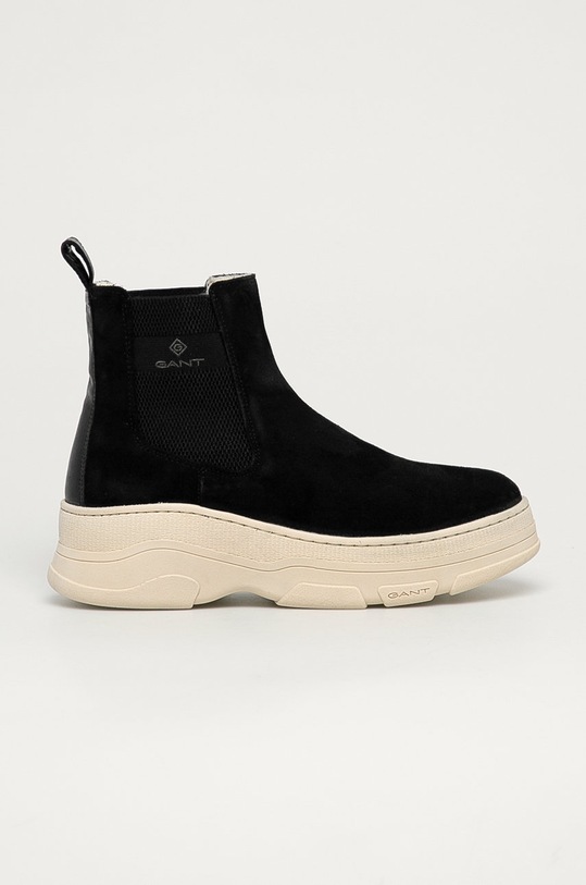 Gant - Sztyblety zamszowe Najor 21553968.G00 5-8 cm czarny 21553968.G00