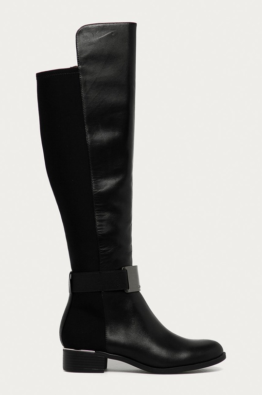 Calvin Klein - Vysoké čižmy textilný čierna E3058.001