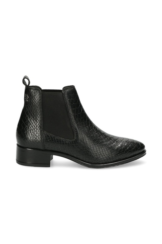 Mexx - Cizme de piele Ankle Boots Feli pana la 5 cm negru MXOM0022W