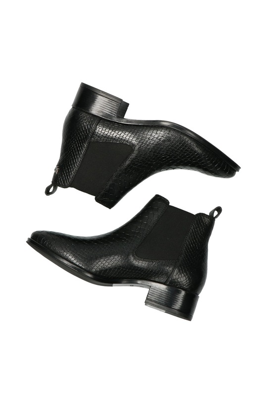 Mexx - Cizme de piele Ankle Boots Feli negru MXOM0022W