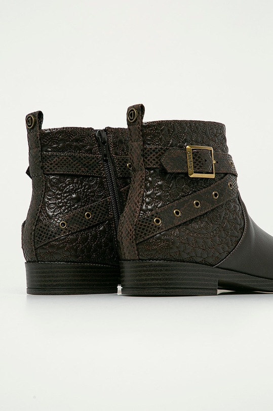 Obuv Desigual - Členkové topánky 20WSAP05 hnedá