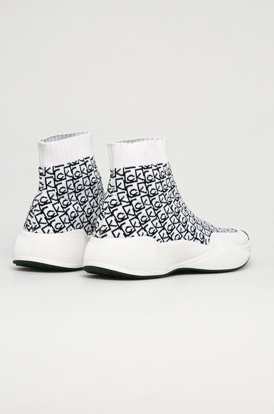 Boty Calvin Klein - Boty E00130.100 bílá