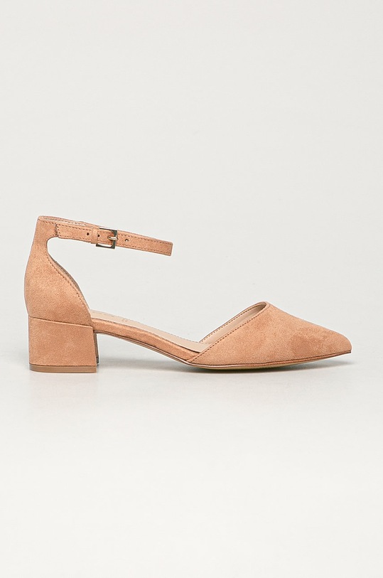 Aldo - Czółenka Zulian słupek beżowy ZULIAN.101