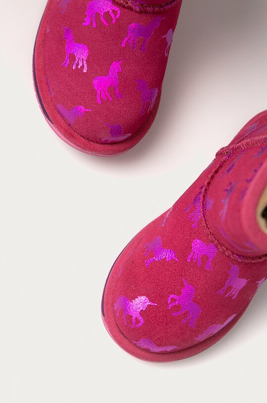 Emu Australia Cizme de iarna copii Rainbow Unicorn Brumby K12373.DEEP.PNK