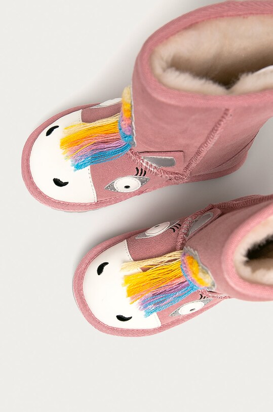 Emu Australia - Дитячі чоботи Magical Unicorn K12408.PALE.PNK рожевий