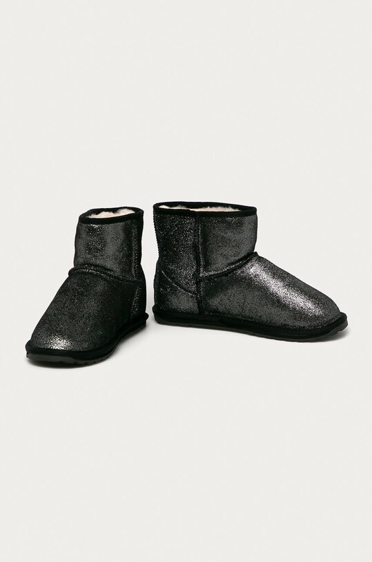 Emu Australia - Dětské sněhule Wallaby Mini T12358.BLACK šedá AW20