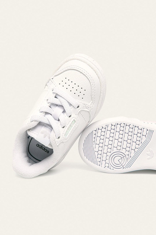 DÍVKA adidas Originals - Dětské boty Continental 80 FU6670 FU6670 bílá