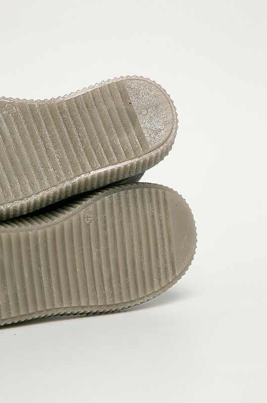 Mrugała - Dětské semišové boty stříbrná 7199.0.INKA.20.25