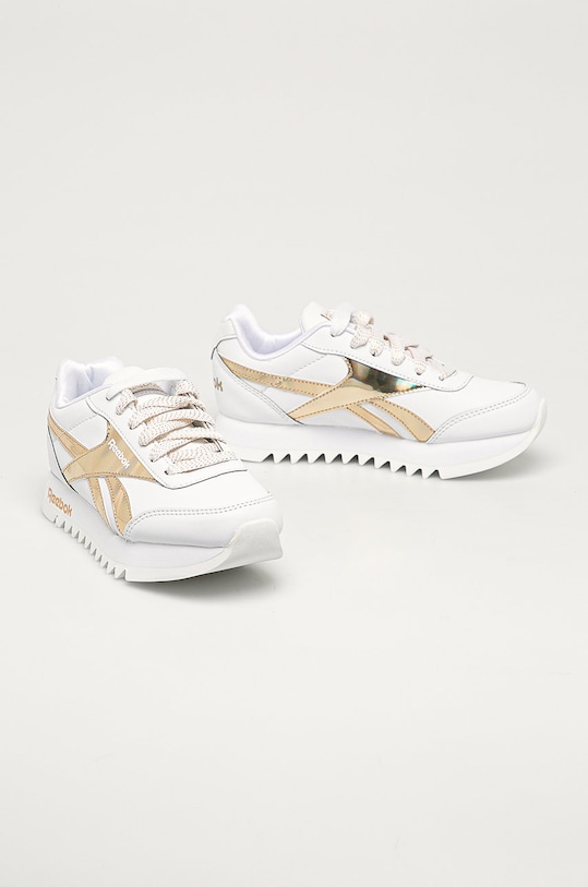 Reebok Classic - Detské topánky Royal CLJOG FW8187 FW8187 biela AW20