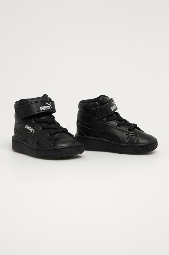 Puma - Dětské boty Vikky v2 Mid SL 370621 370621 černá AW20