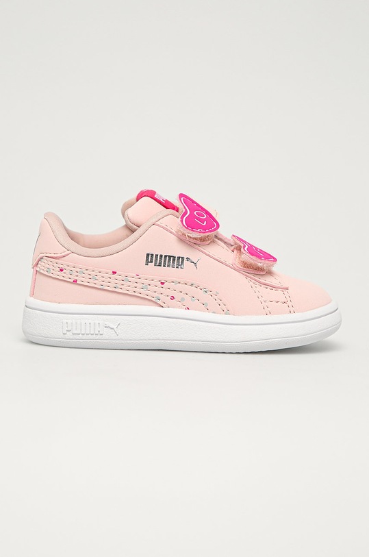 Puma - Pantofi copii Smash v2 Cndy 373188 textil roz 373188