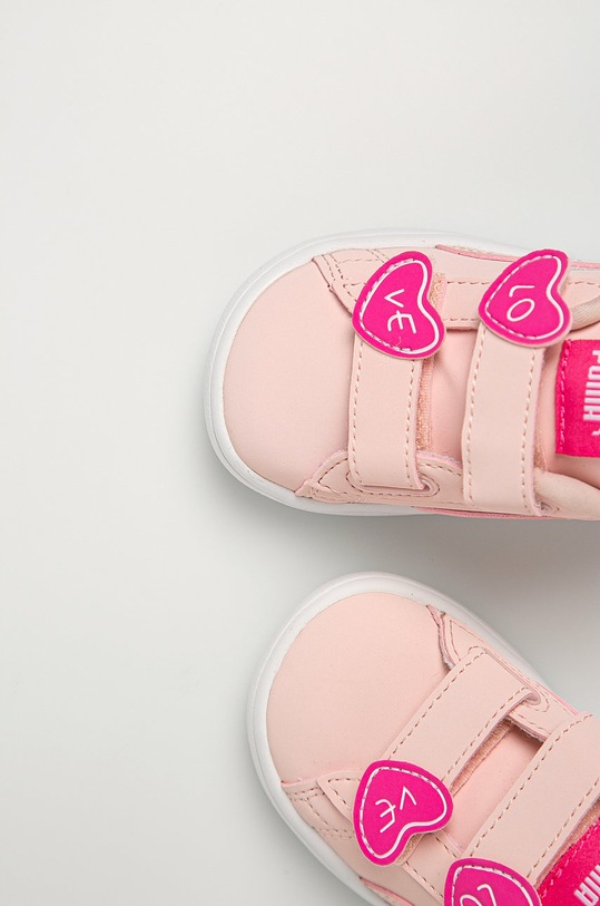 Puma - Pantofi copii Smash v2 Cndy 373188 roz 373188