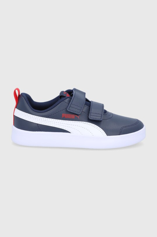 Черевики Puma 371543 імітація лицьової шкіри темно-синій 371543