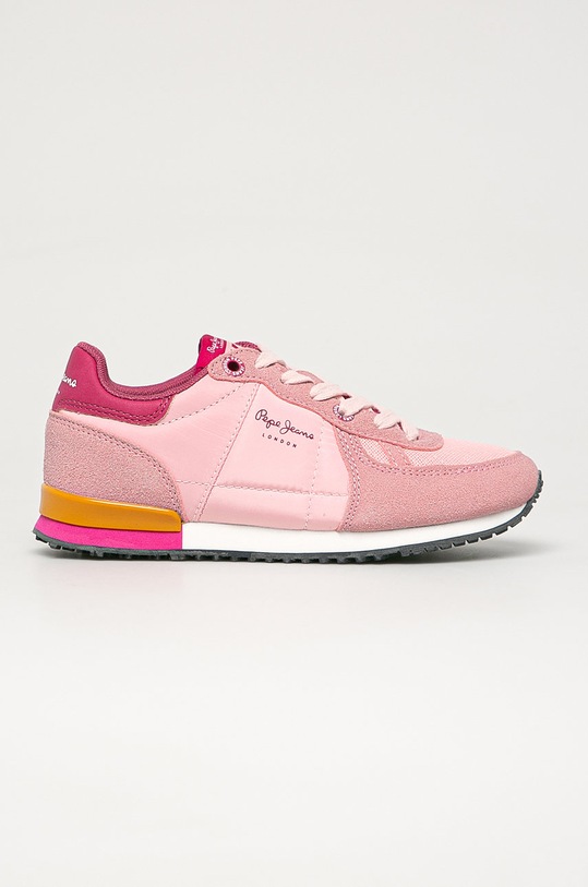 Pepe Jeans - Pantofi copii Sydney textil roz PGS30452