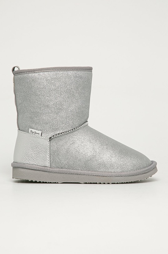 Pepe Jeans - Cizme de iarna copii Angel Shiny izolat argintiu PGS30472