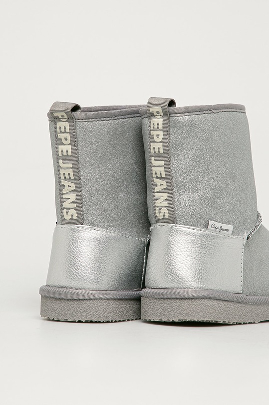 Fete Pepe Jeans - Cizme de iarna copii Angel Shiny PGS30472 argintiu