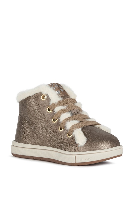 Geox - Buty skórzane dziecięce B044AA.000AK.20.23. szary AW20