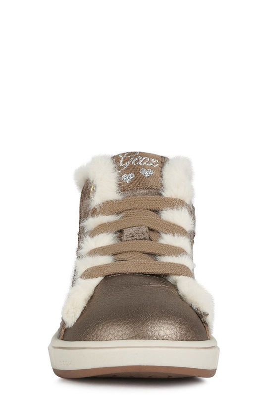 Dziewczynka Geox - Buty skórzane dziecięce B044AA.000AK.20.23. szary
