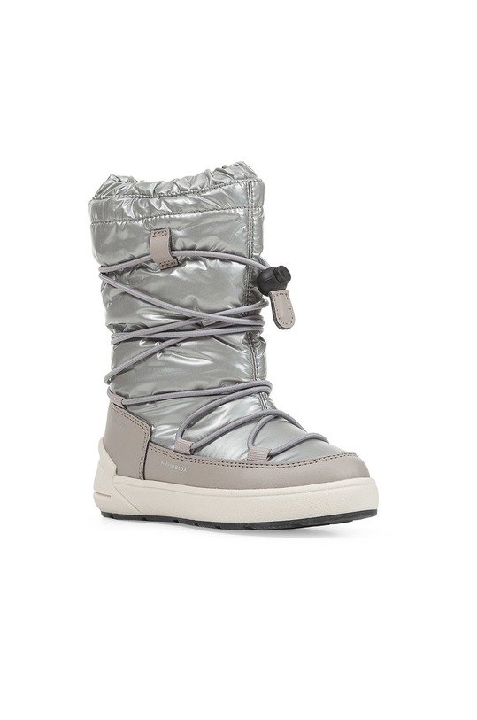 Geox śniegowce dziecięce J049SA.0LVBC.28.35. srebrny AW20