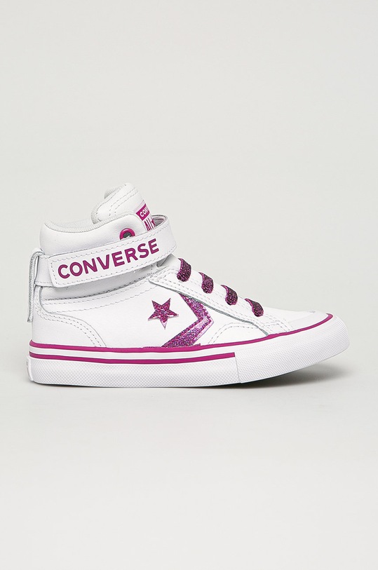 Converse - Detské kožené tenisky biela 668475C