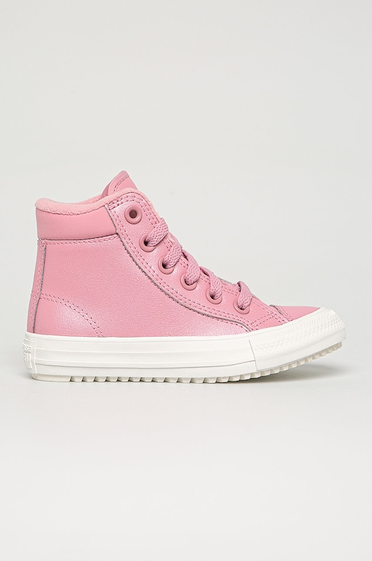 Converse - Dětské kožené kecky růžová 668766C
