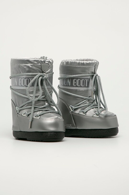 Moon Boot - Дитячі чоботи Glance 140168.MOON.BOOT.GLANCE срібний AW20