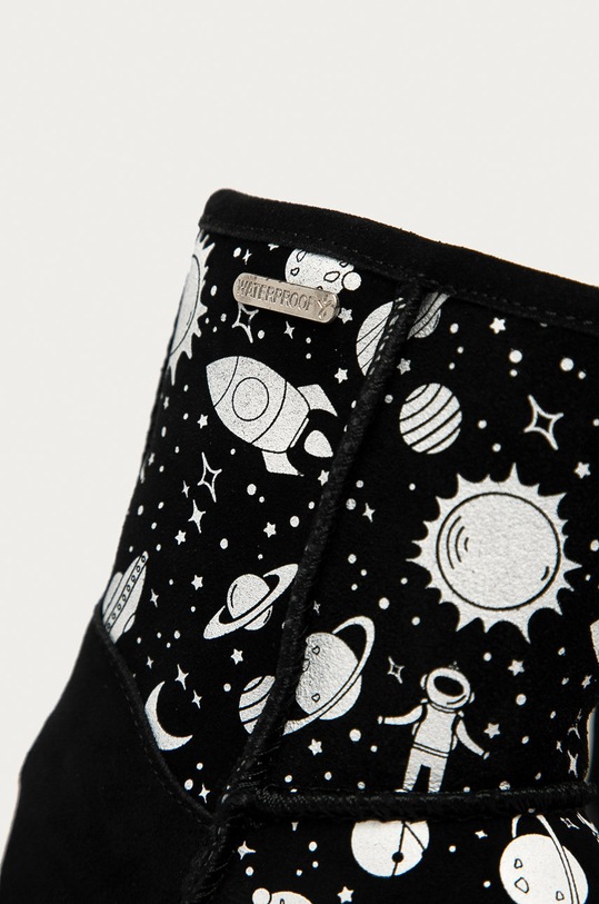 Emu Australia - Śniegowce dziecięce Outer Space Brumby czarny K12361.BLACK