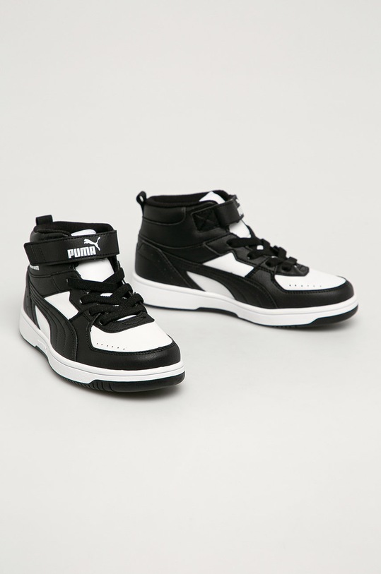 Puma - Pantofi copii Rebound 374688 374688 negru AW20