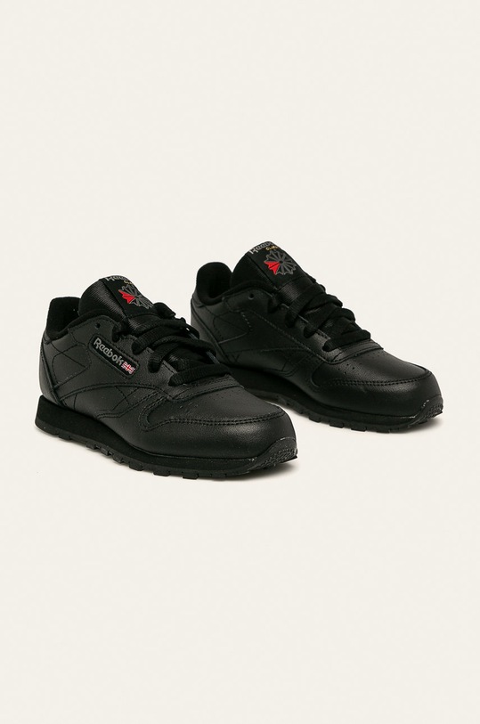Reebok Classic - Detské topánky Classic Leather 50170 50170 čierna AW20