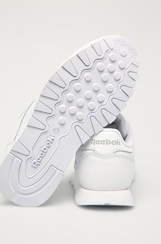CHLAPEC Reebok Classic - Dětské kožené boty Classic 50172 50172 bílá