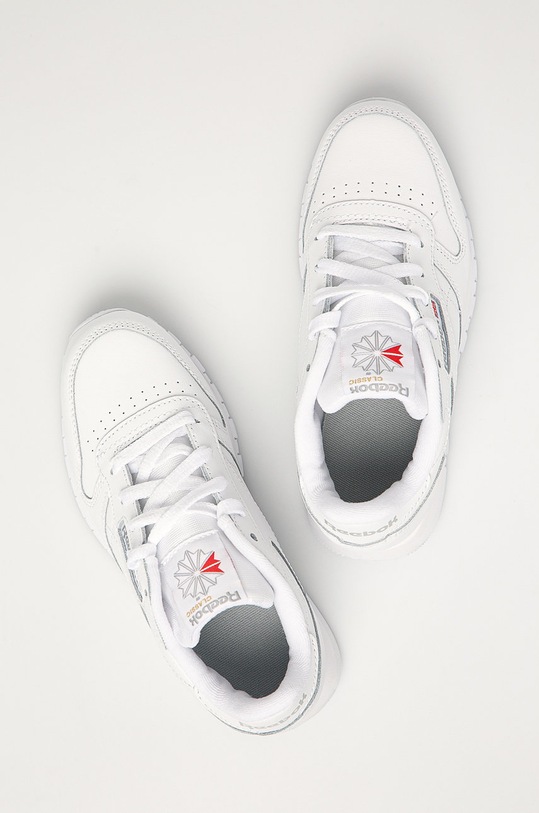 Reebok Classic - Dětské kožené boty Classic 50172 50172 bílá