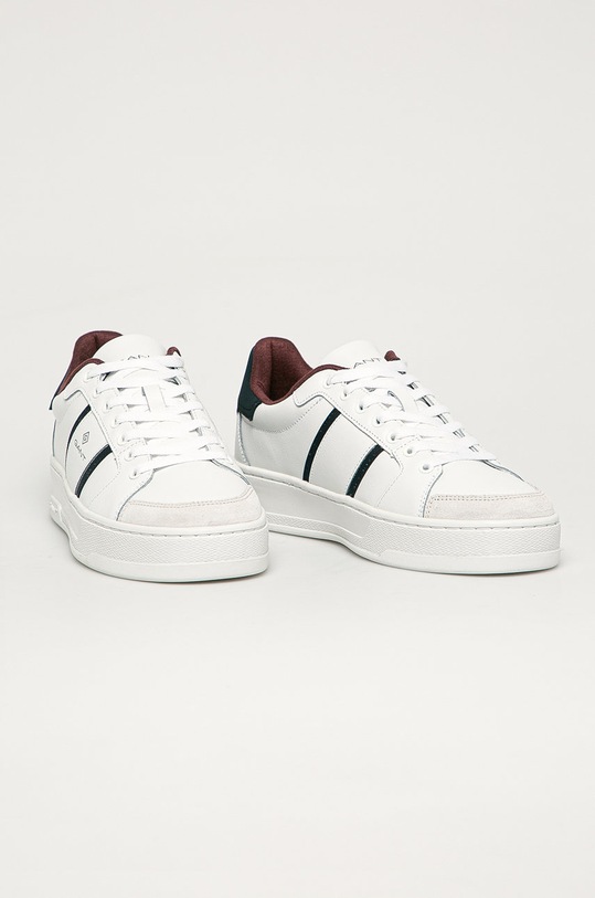 Gant - Buty skórzane Saint-Bro 21631882.G20 21631882.G20 biały AW20