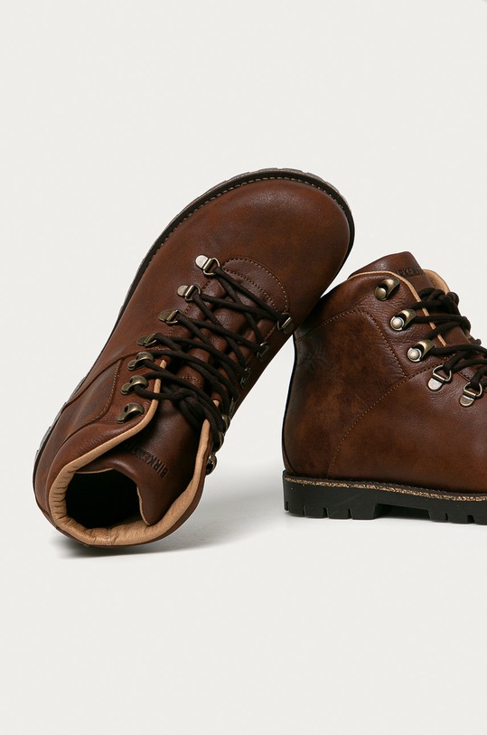 Birkenstock - Buty skórzane Jackson brązowy 1017327