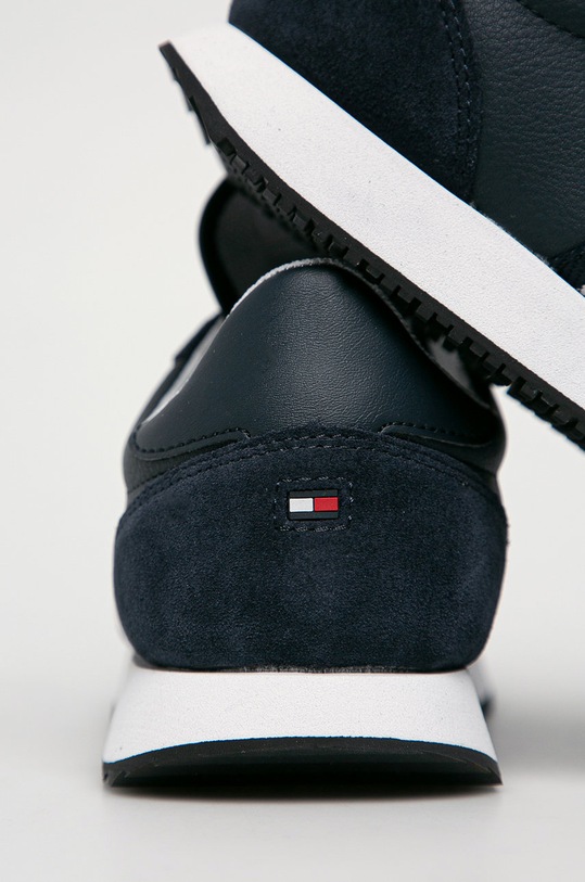 Încălțăminte Tommy Hilfiger - Ghete de piele FM0FM03003DW5 bleumarin