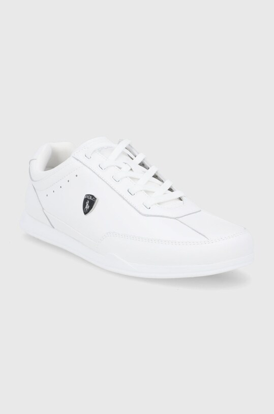 Polo Ralph Lauren Buty skórzane Irvine 809806258004 biały AW21